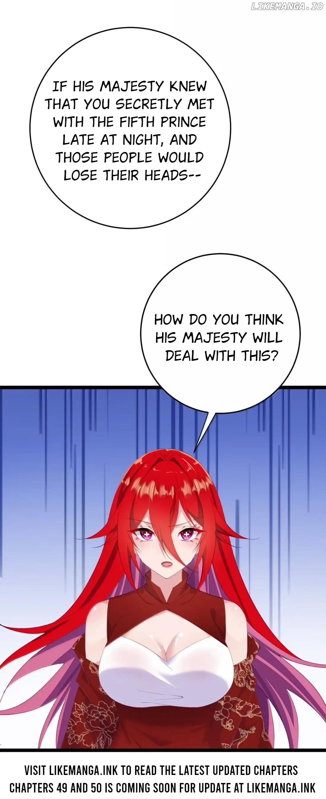 Breaking into the body of the emperor's daughte Chapter 48 - page 46